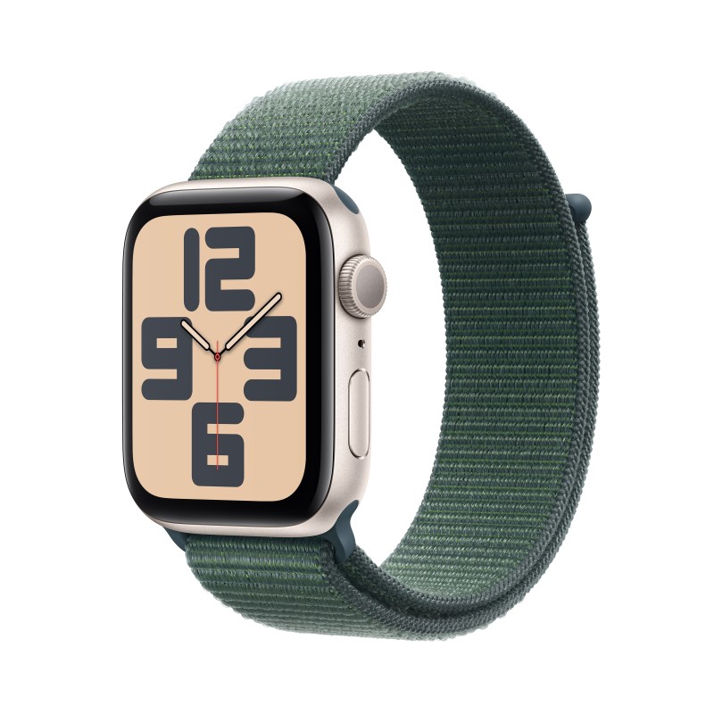 Watch SE 44mm Blanco estrella correa Verde lago Sport - Apple Watch SE - Apple Watch SE 44mm Blanco estrella correa Verde lago Sport - Apple Watch SE - Apple