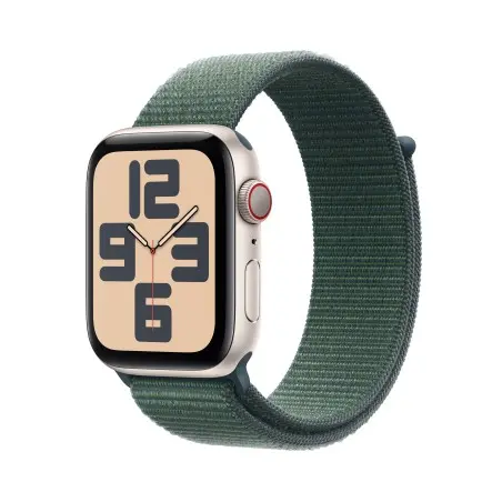 Watch SE Cell 44mm Blanco estrella Correa Verde lago