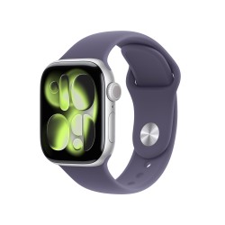 Watch 11 42 mm Plata Correa deportiva Niebla lila S/M Apple al por mayor en España 📦 