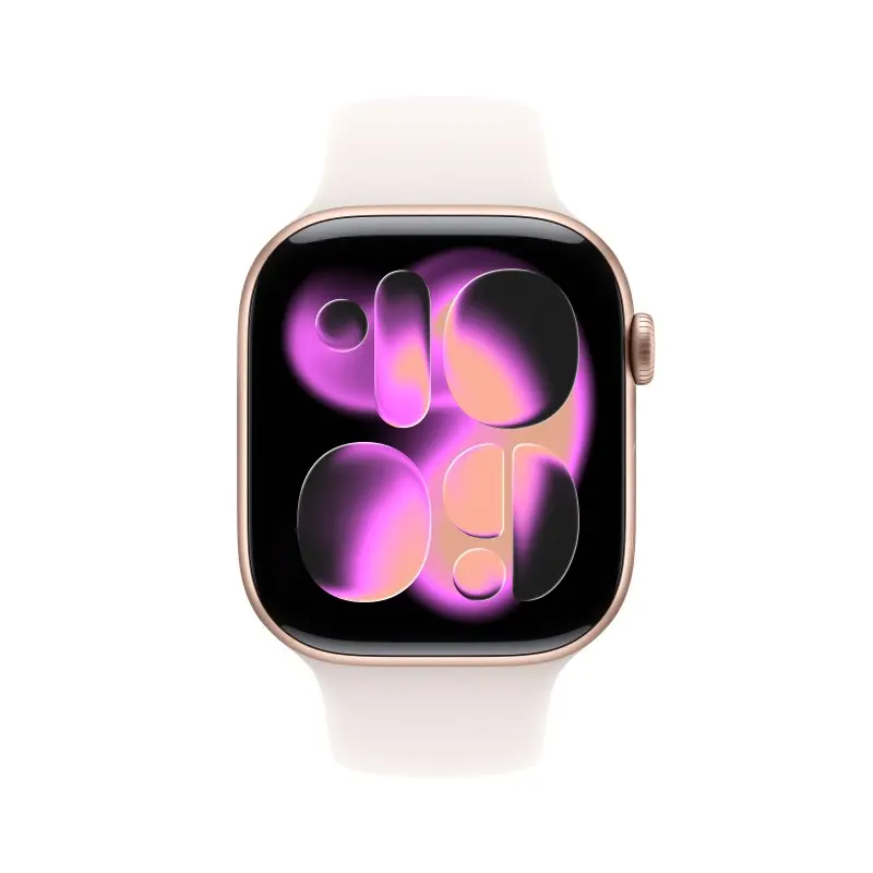 Watch 11 46 mm Oro rosa Correa deportiva blanco estrella M/L Apple al por mayor en España 📦 