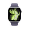 Watch 11 46 mm Plata Correa deportiva Niebla lila S/M Apple al por mayor en España 📦 