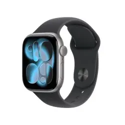 Watch 11 Cell 42mm Gris Espacial Correa deportiva negra S/M Apple al por mayor en España 📦 
