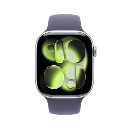 Watch 11 Cell 46 mm Plata Correa deportiva Niebla lila S/M — precio mayorista B2B