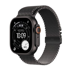 Watch Ultra 3 Cell 49mm Titanio Negro Correa Milanese Negra M Apple al por mayor en España 📦 
