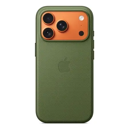 Funda MagSafe iPhone 17 Pro Trenzado técnico Verde Apple al por mayor en España 📦 