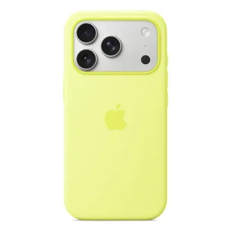 Funda iPhone 17 Pro MagSafe Amarillo Neón Apple al por mayor en España 📦 