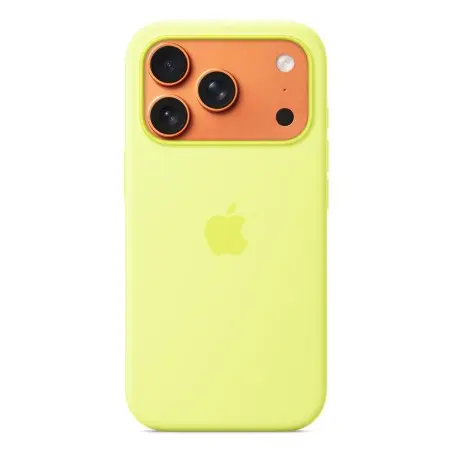 Funda iPhone 17 Pro MagSafe Amarillo Neón Apple al por mayor en España 📦 