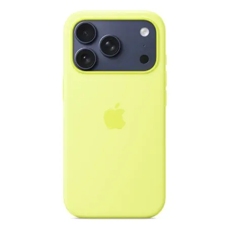 Funda iPhone 17 Pro MagSafe Amarillo Neón Apple al por mayor en España 📦 