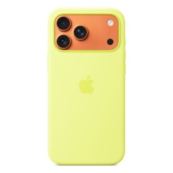 Funda iPhone 17 Pro Max MagSafe Amarillo Neón Apple al por mayor en España 📦 