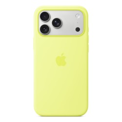 Funda iPhone 17 Pro Max MagSafe Amarillo Neón Apple al por mayor en España 📦 