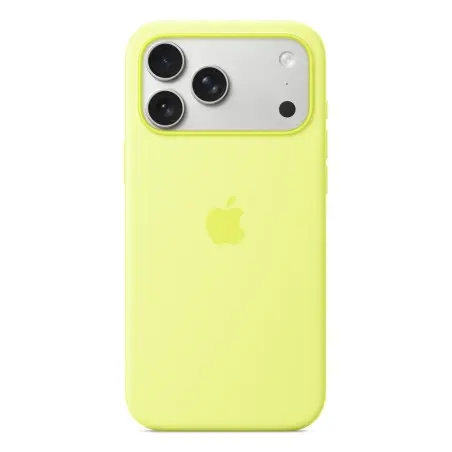 Funda iPhone 17 Pro Max MagSafe Amarillo Neón Apple al por mayor en España 📦 
