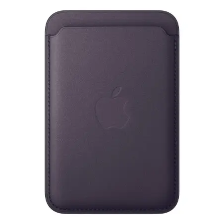 Cartera de trenzado fino con MagSafe para el iPhone- Púrpura Medianoche Apple al por mayor en España 📦 