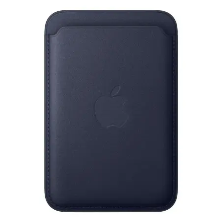 Cartera de trenzado fino con MagSafe para el iPhone Azul Marino — precio mayorista B2B