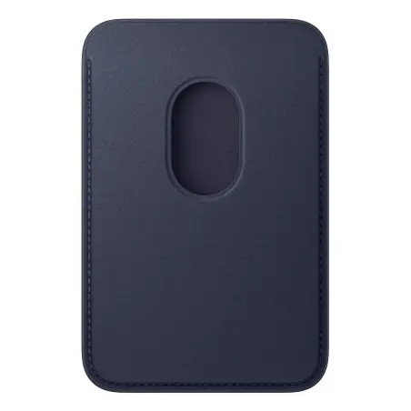 Cartera de trenzado fino con MagSafe para el iPhone Azul Marino — precio mayorista B2B