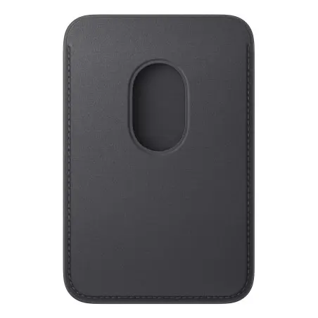 Cartera de trenzado fino con MagSafe para el iPhone Negro — precio mayorista B2B