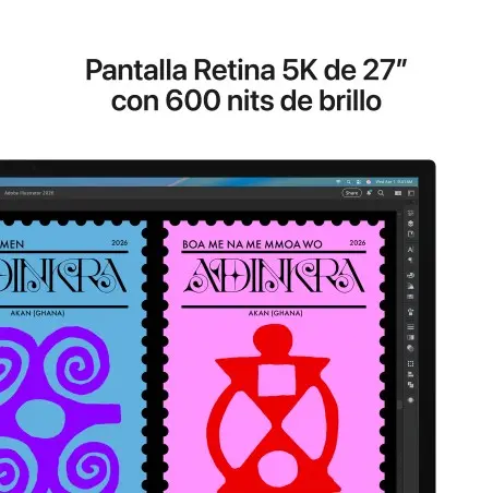 Studio Display con vidrio nanotexturizado y soporte ajustable en inclinación y altura Apple al por mayor en España 📦 