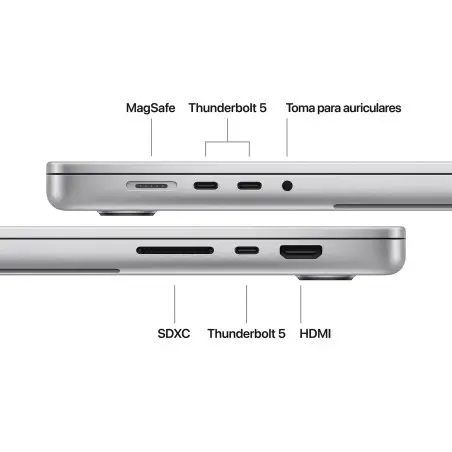 MacBook Pro 16 M5 Max 36GB 2TB Plata Apple al por mayor en España 📦 