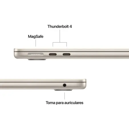 MacBook Air 13 M5 16GB 512GB Blanco estrella Apple al por mayor en España 📦 