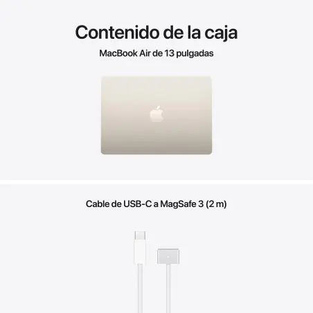 MacBook Air 13 M5 24GB 1TB Blanco estrella Apple al por mayor en España 📦 