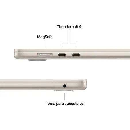 MacBook Air 15 M5 16GB 1TB Blanco estrella Apple al por mayor en España 📦 