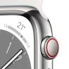 Watch 8 GPS Celular 45 Acero Blanco - Inicio - Apple