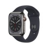 Watch 8 GPS Celular 45 Acero Negro - Inicio - Apple
