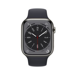 Watch 8 GPS Celular 45 Acero Negro - Inicio - Apple