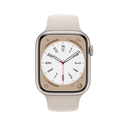 Watch 8 GPS 45 Aluminio Blanco Oro - Inicio - Apple