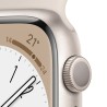 Watch 8 GPS 41 Aluminio Blanco Oro - Inicio - Apple