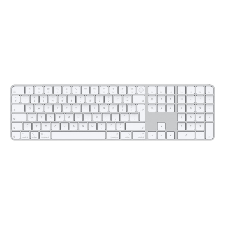 Magic Keyboard Blanco Touch ID y Teclado Numérico – Inglés