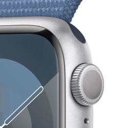Watch 9 aluminio 41 Plata Correa Tejido Azul - Apple Watch 9 - Apple