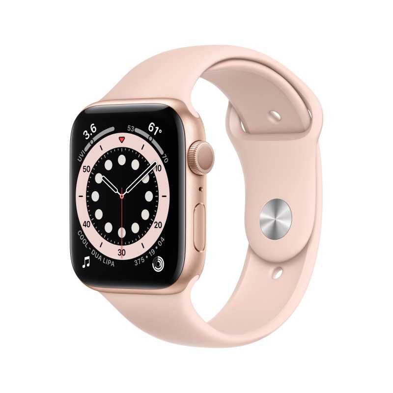 Apple Watch Series 6 OLED 44 mm Digital 368 x 448 Pixeles Pantalla táctil 4G Oro Wifi GPS (satélite) - Apple Watch 6 - Apple