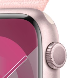 Watch 9 Aluminio 45 Rosa Correa Tejido Rosa - Apple Watch 9 - Apple
