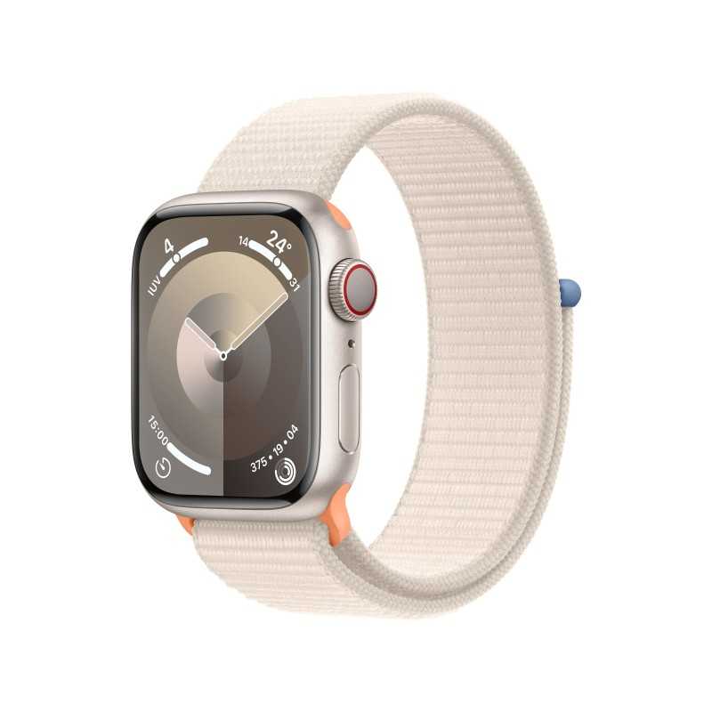 Watch 9 aluminio 41 Cell Correa Tejido Beige - Apple Watch 9 - Apple