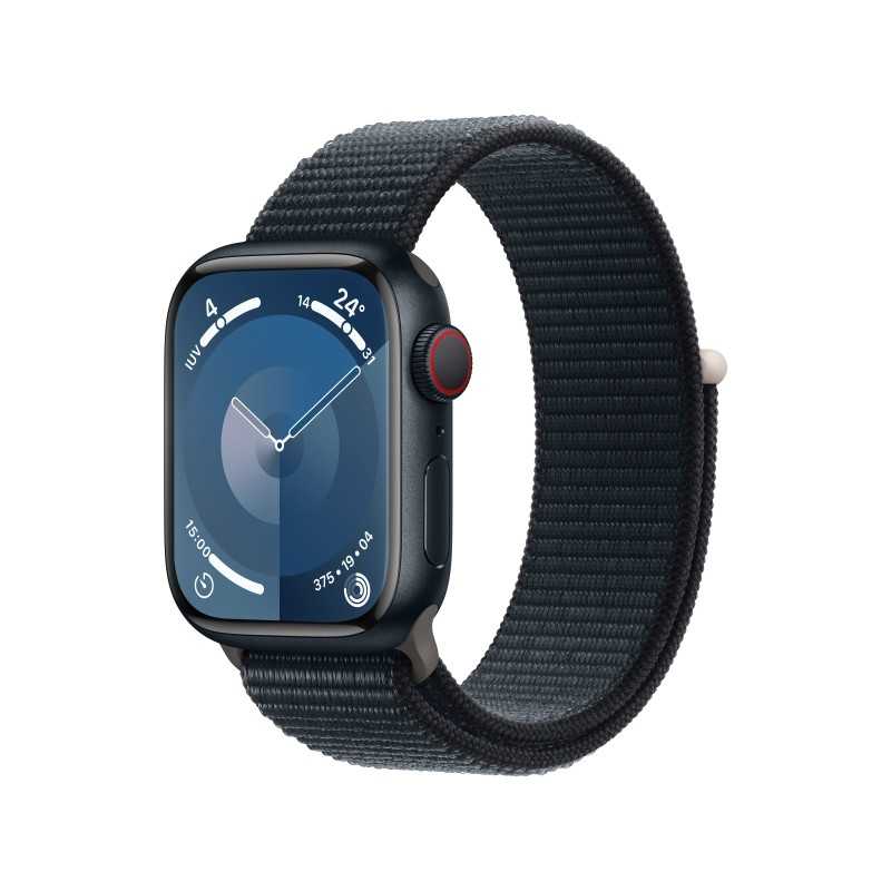 Watch 9 aluminio 41 Cell Correa Tejido Negro - Apple Watch 9 - Apple