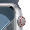 Watch 9 aluminio 45 Cell Plata Correa Azul S/M - Apple Watch 9 - Apple