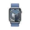 Watch 9 aluminio 45 Cell Plata Correa Tejido Azul - Apple Watch 9 - Apple