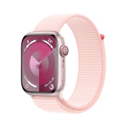 Watch 9 aluminio 45 Cell Correa Tejido Rosa - Apple Watch 9 - Apple