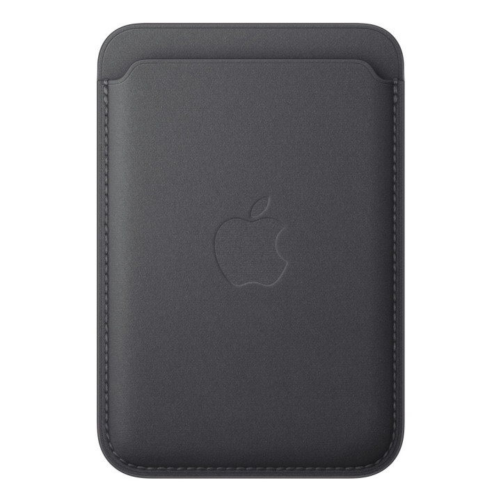 Cartera iPhone Trenzado Fino Negro