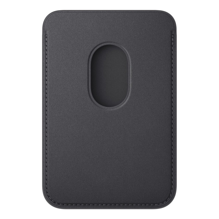 Cartera iPhone Trenzado Fino Negro