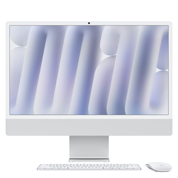 iMac 24 Retina 4.5K Nanotexture M4 256GB Plata