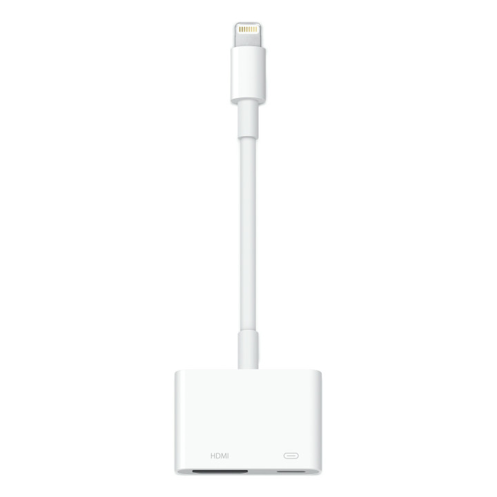 Adaptador de conector Lightning a AV digital