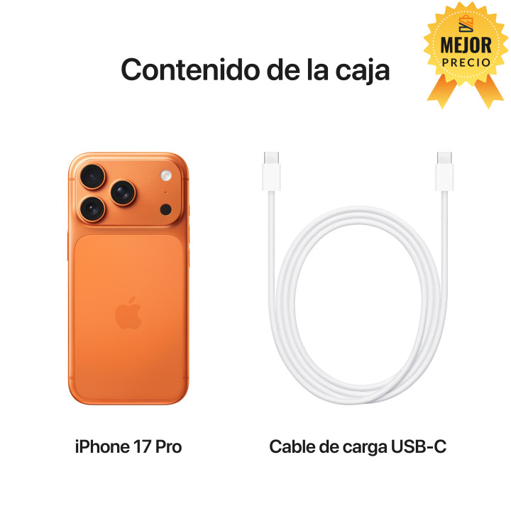 iPhone 17 Pro 256GB Naranja cósmico — precio mayorista B2B