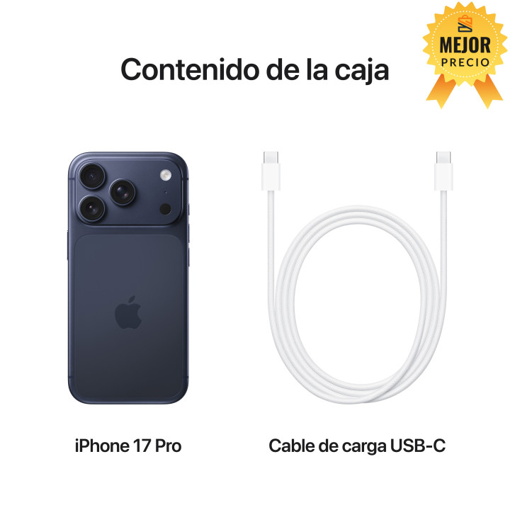 iPhone 17 Pro 256GB Azul oscuro Apple al por mayor en España 📦 