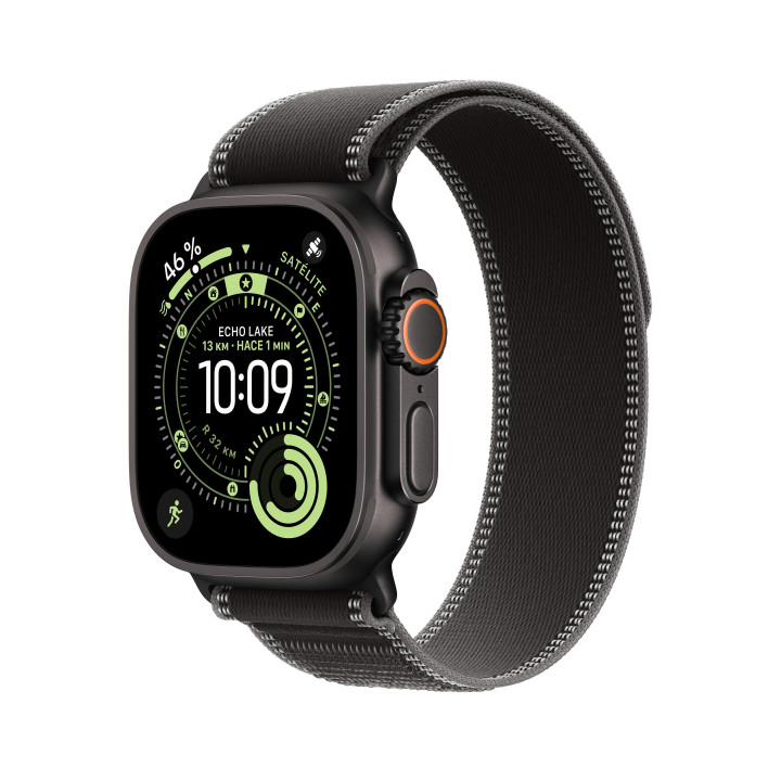Watch Ultra 3 Cell 49mm Titanio Negro Correa negra carbón M/L — precio mayorista B2B