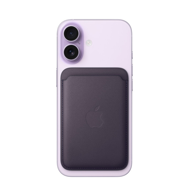 Cartera de trenzado fino con MagSafe para el iPhone- Púrpura Medianoche Apple al por mayor en España 📦 