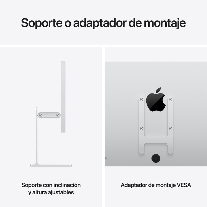 Studio Display XDR con vidrio nanotexturizado y adaptador de montaje VESA Apple al por mayor en España 📦 