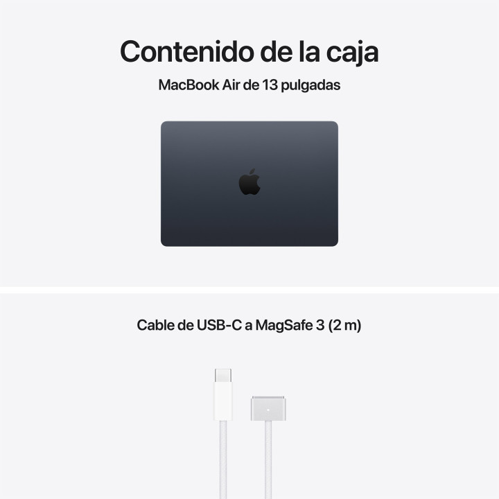MacBook Air 13 M5 16GB 1TB Medianoche Apple al por mayor en España 📦 
