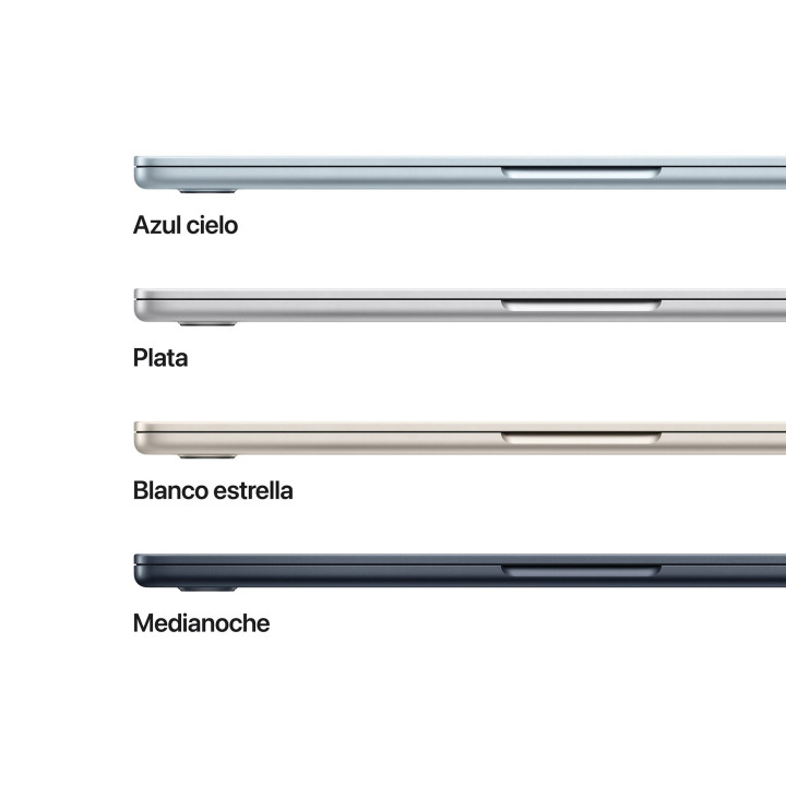 MacBook Air 13 M5 16GB 512GB Azul cielo Apple al por mayor en España 📦 