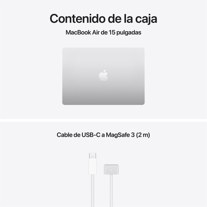 MacBook Air 15 M5 16GB 512GB Plata Apple al por mayor en España 📦 